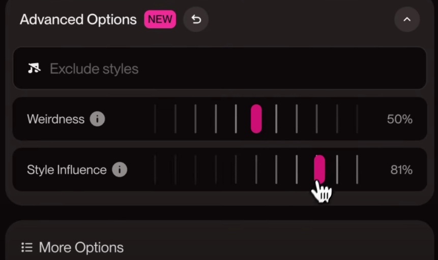 Advanced Options