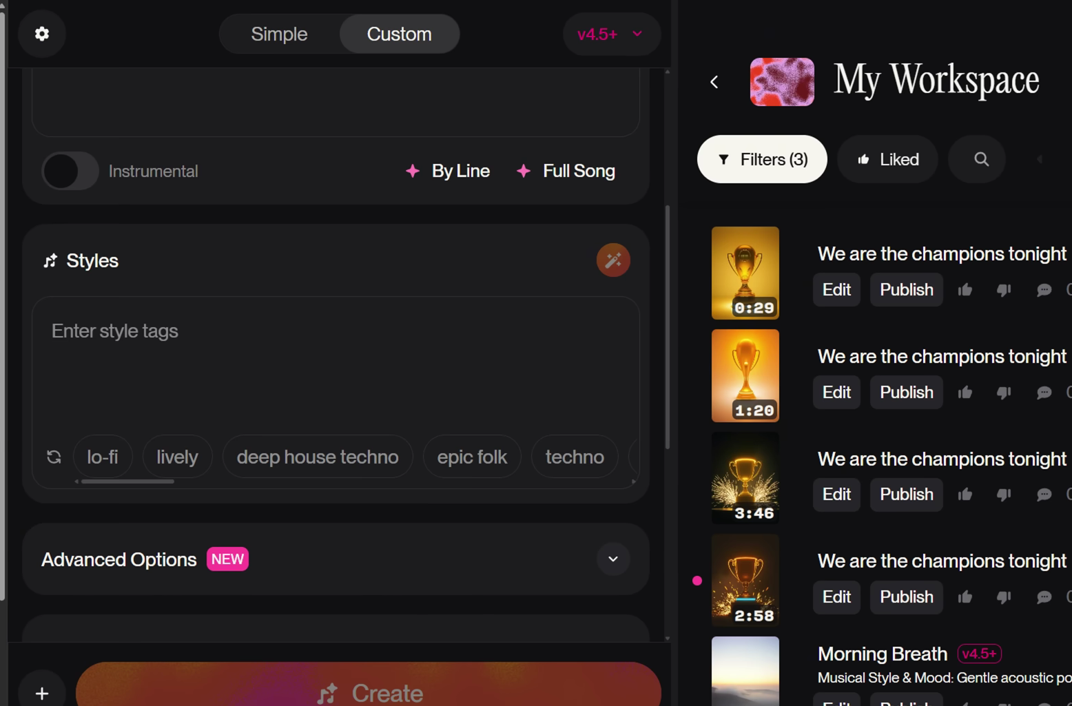 Image for Best AI Music Generator post about how I tested and tried different music generators and what the results were. 