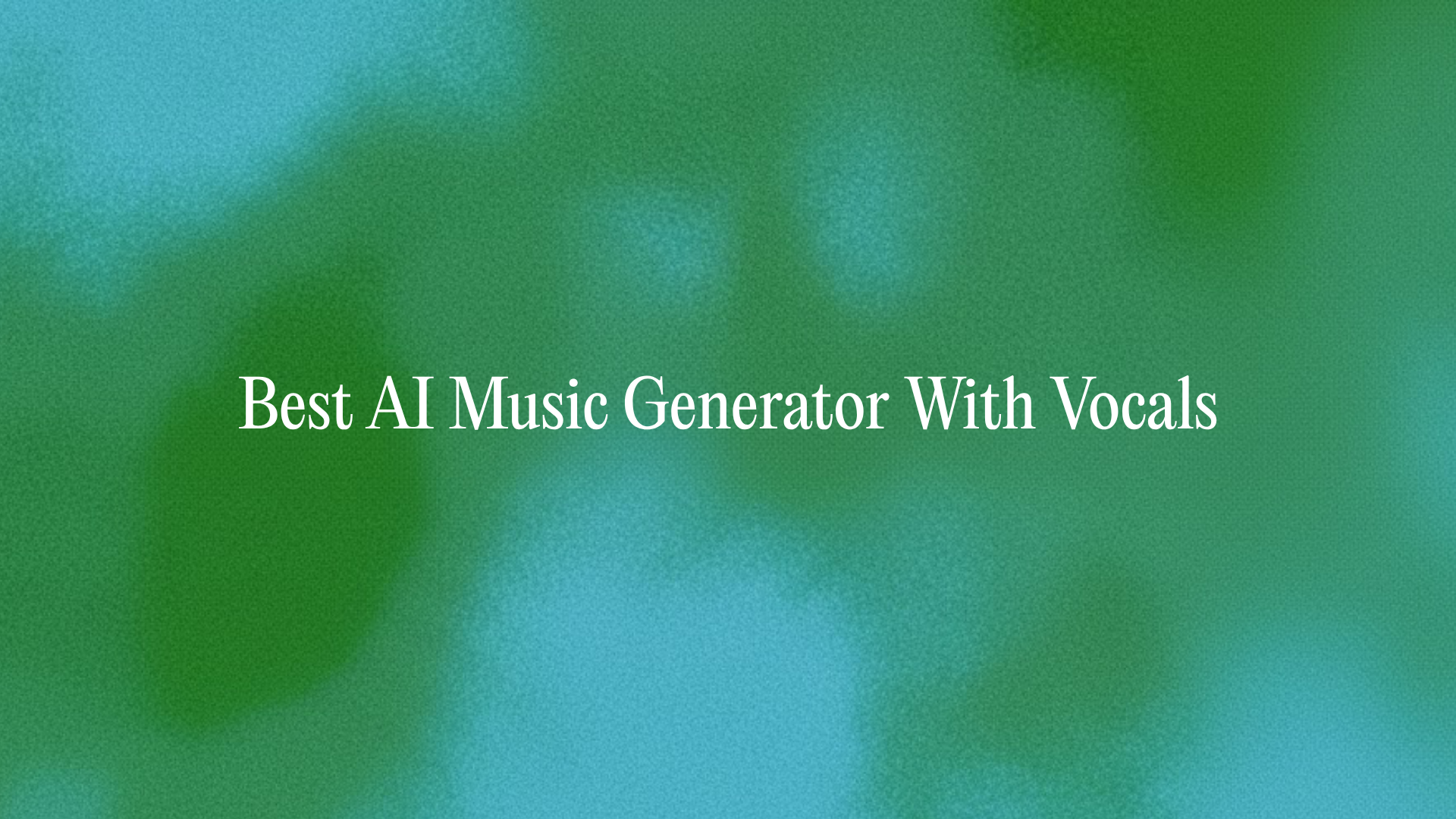 ai-music-generator-with-vocals