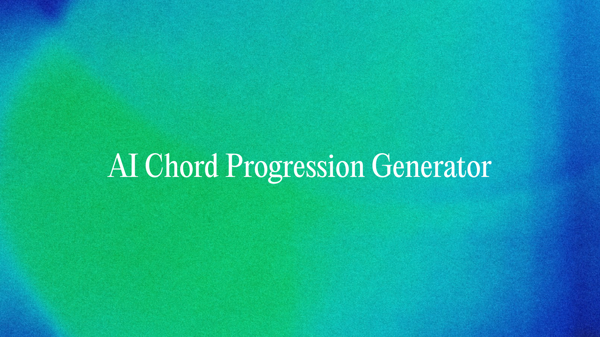 progression-generators